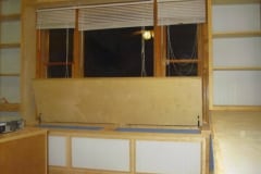 Custom Window Storage Bench for Bedroom