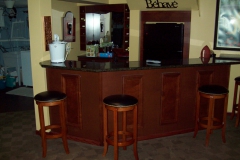 Custom Basement Bar